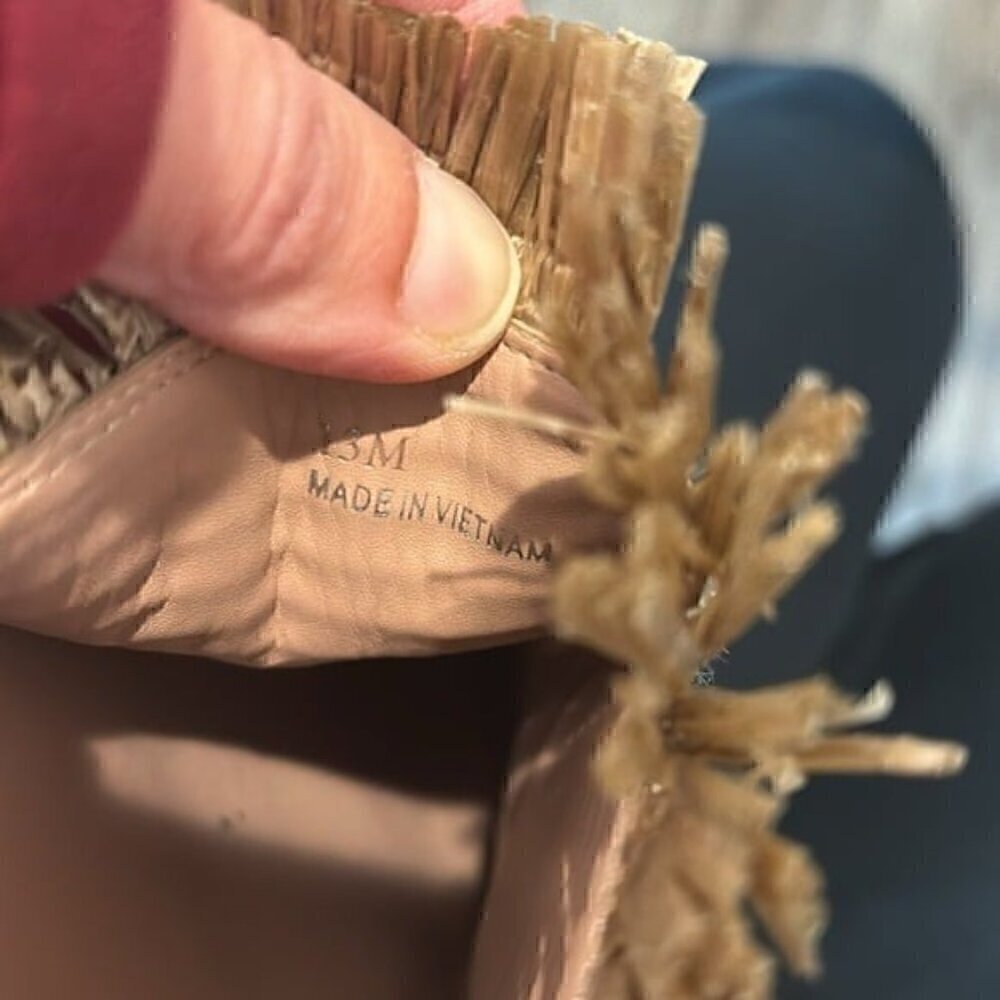 Paolo Natural Tan Woven Fringe Mules - Picture 5 of 5